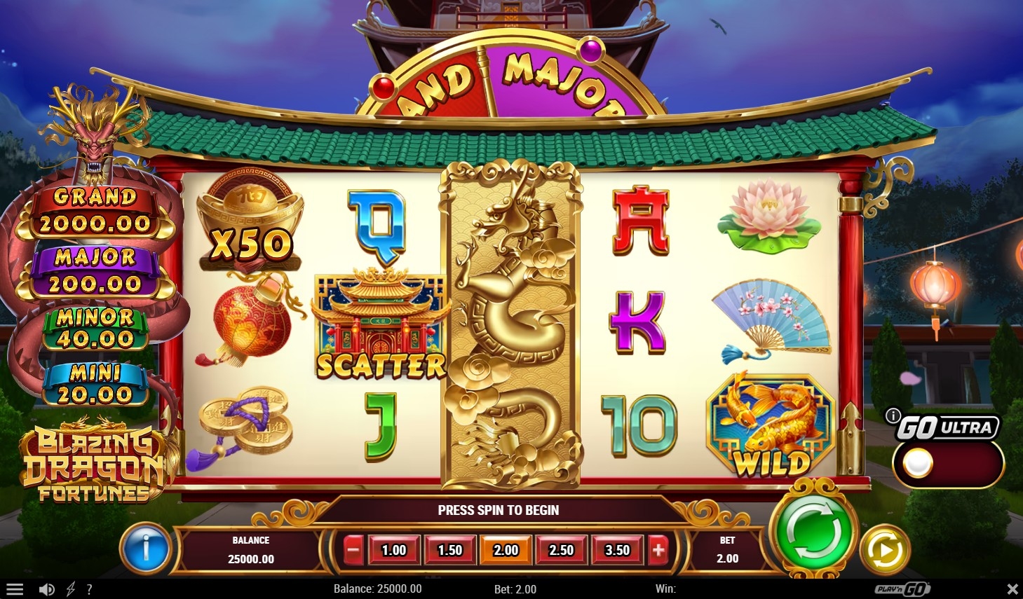 Blazing Dragon Fortunes