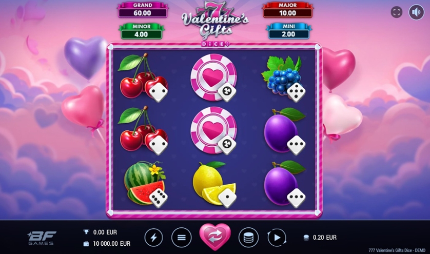 777 Valentine's Gifts Dice