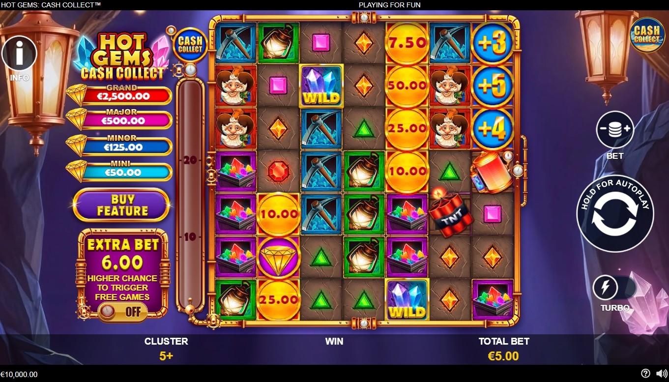 Hot Gems Cash Collect