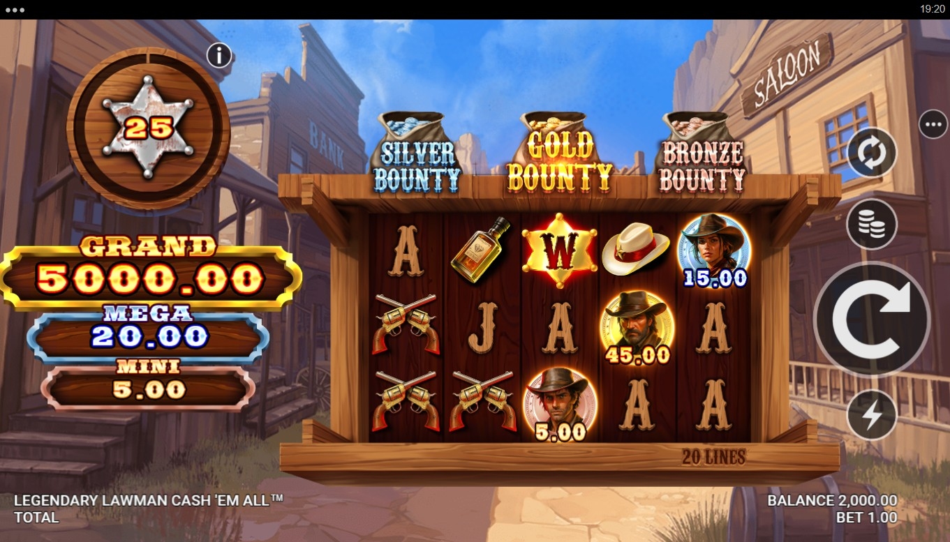 Legendary Lawman Cash 'Em All