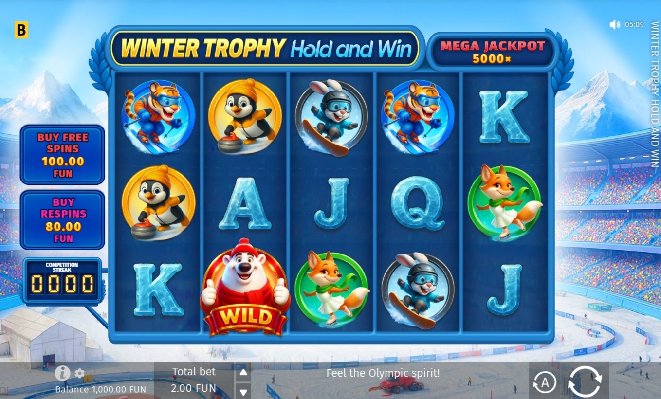 Winter Trophy Hold and Win