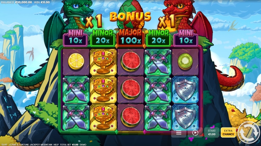 Flame & Fortune: Jackpot Mountain