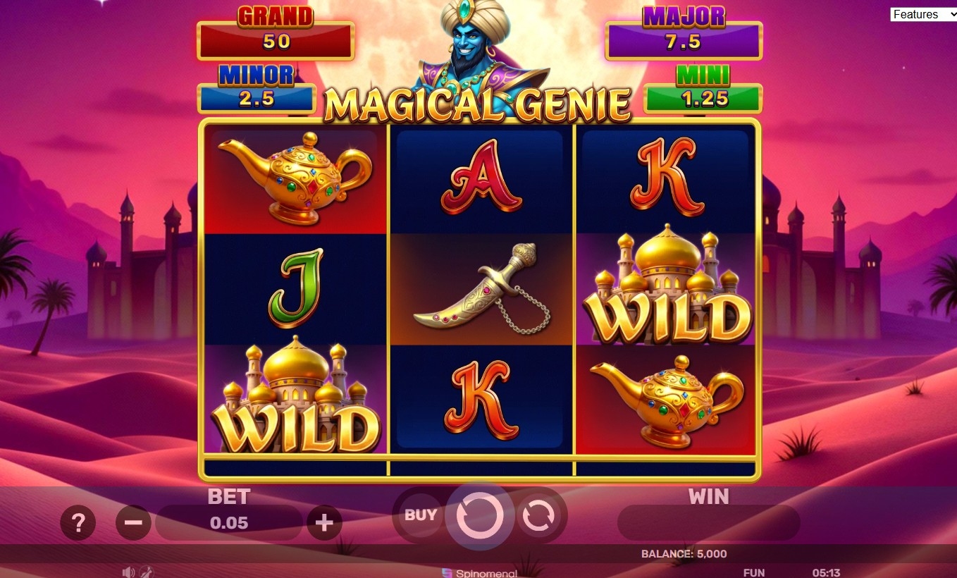 Magical Genie - Hold & Hit 3x3