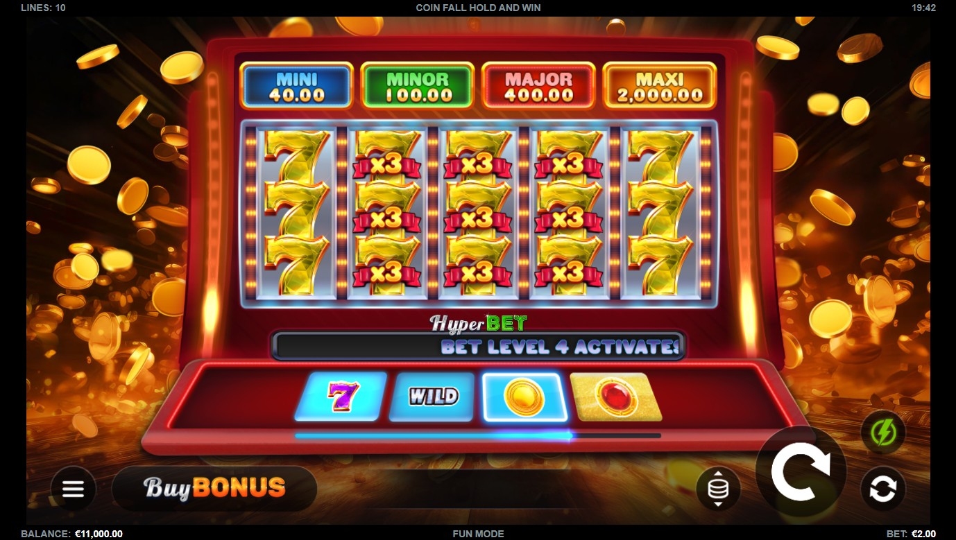 Coin Fall Hold and Win