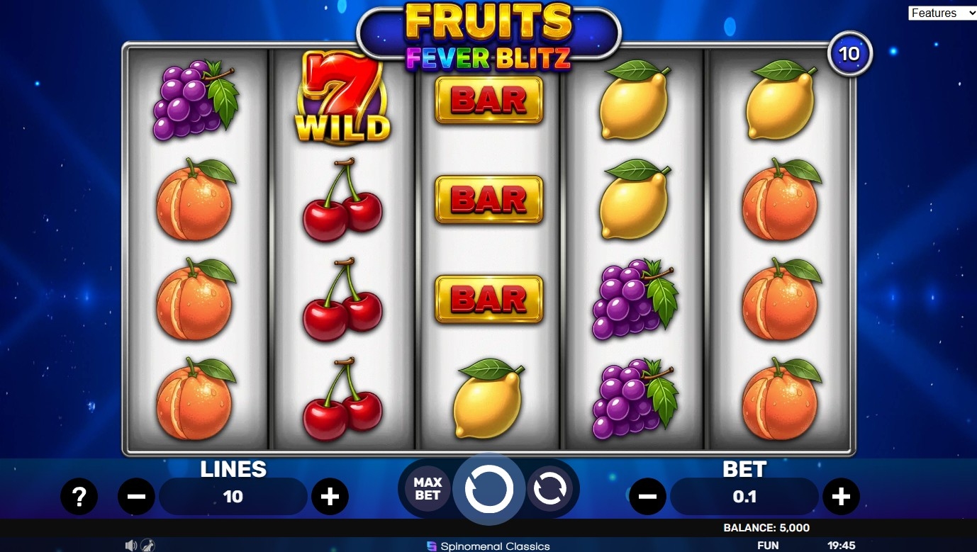 Fruits Fever Blitz