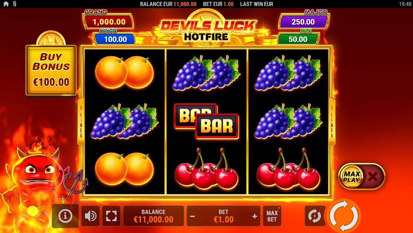 Devil's Luck Hotfire