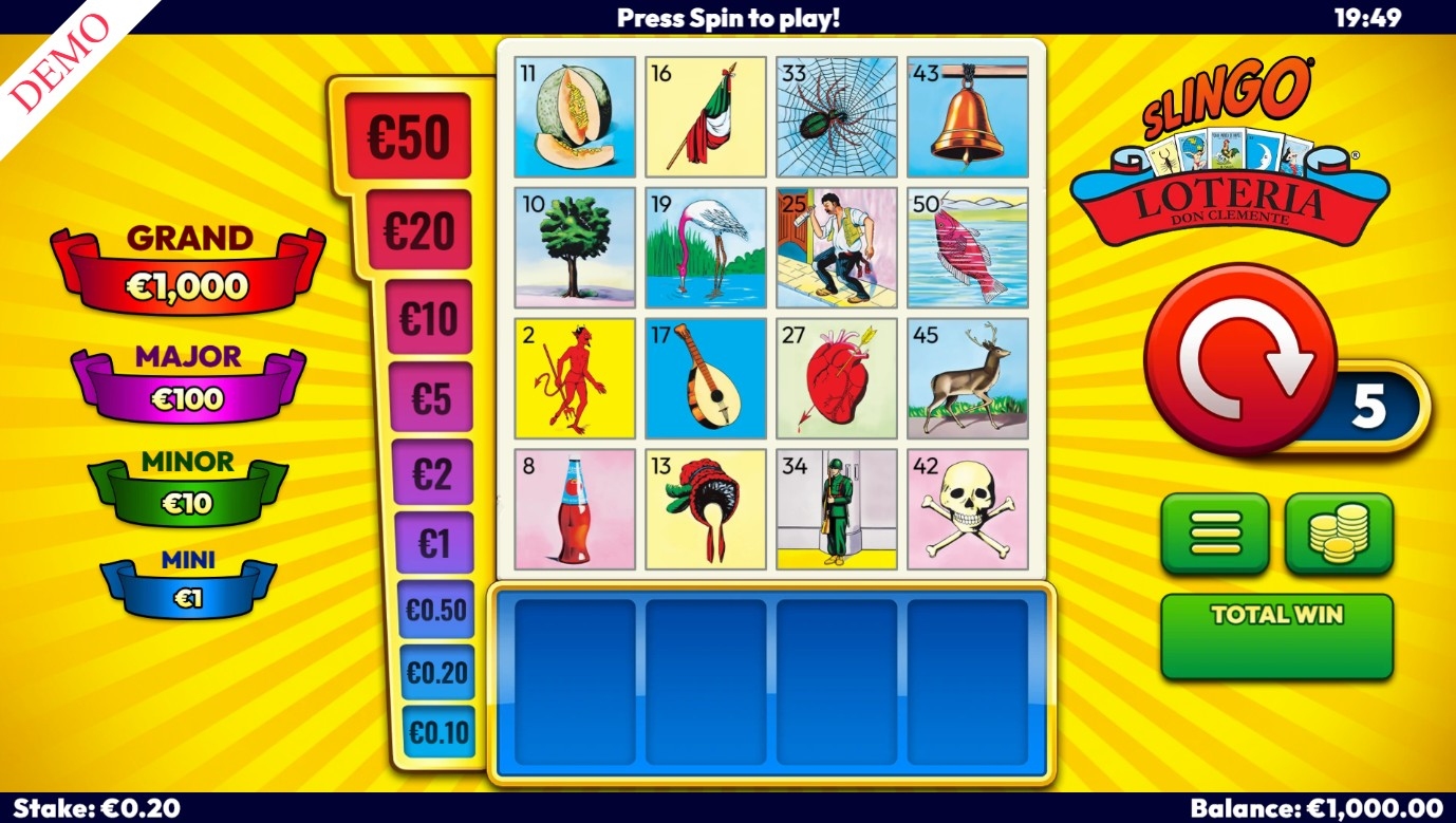 Slingo Loteria