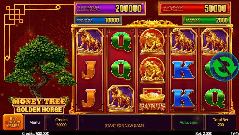 Money Tree Golden Horse