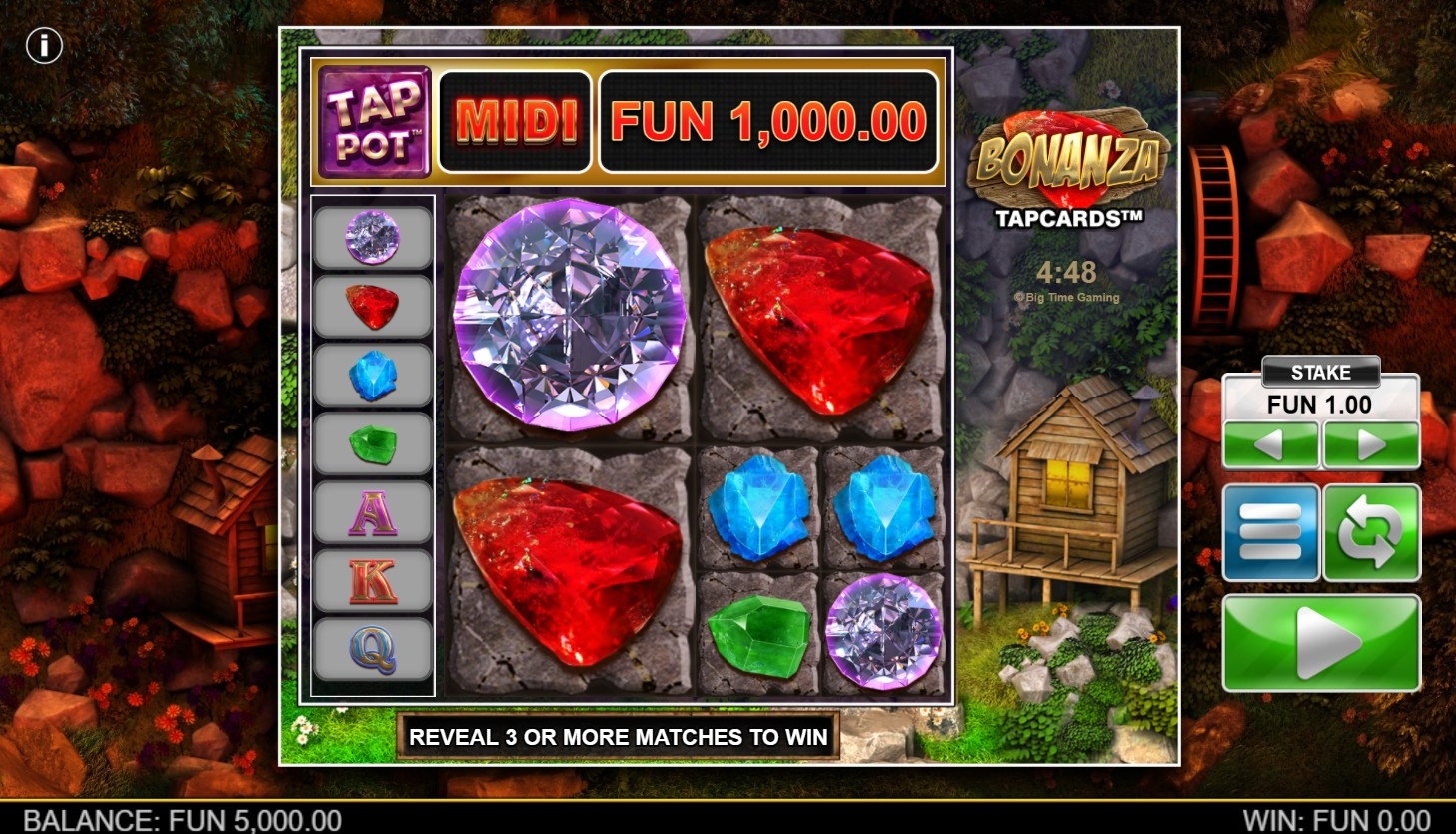 Bonanza TapCards