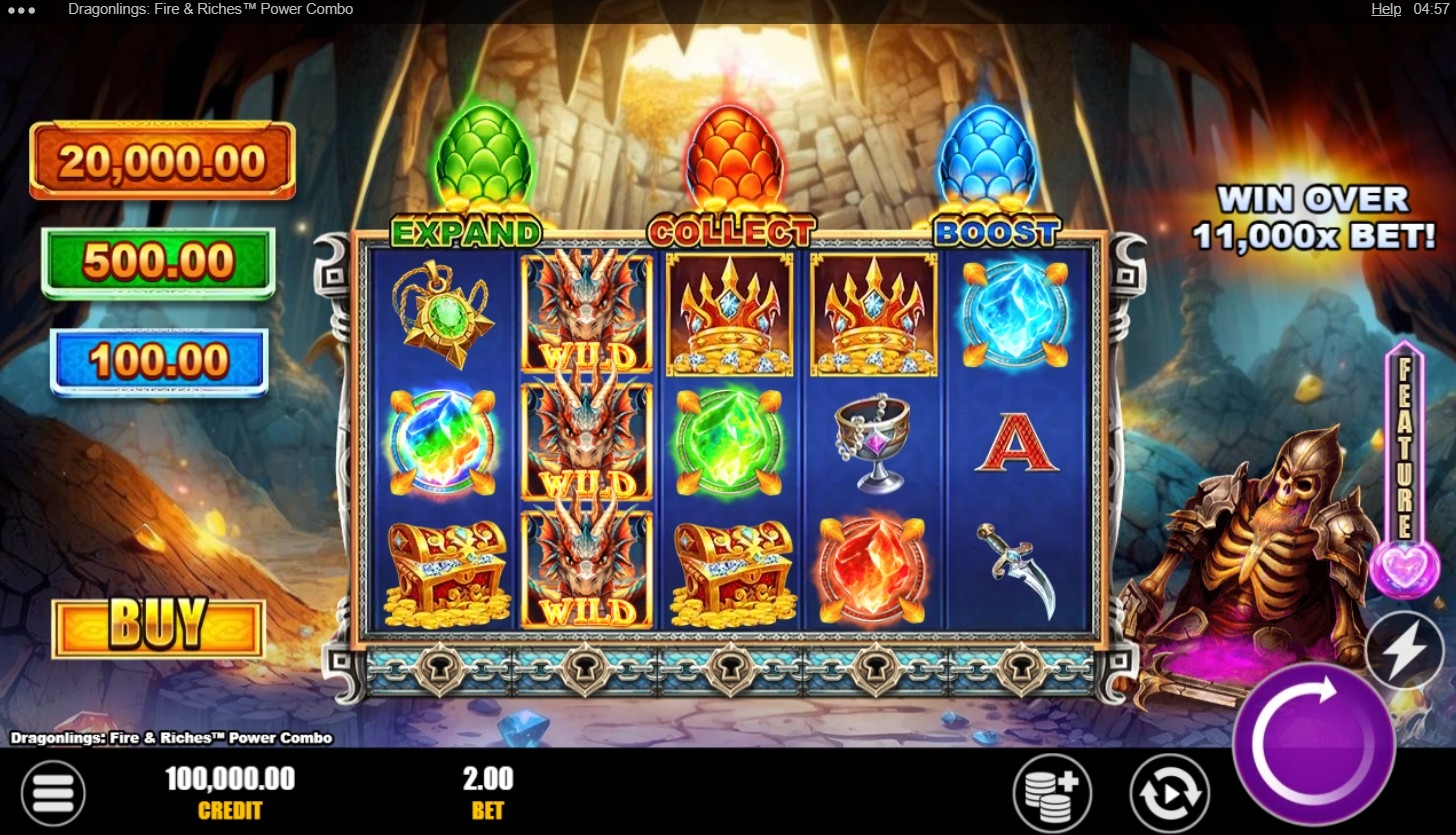 Dragonlings: Fire & Riches Power Combo