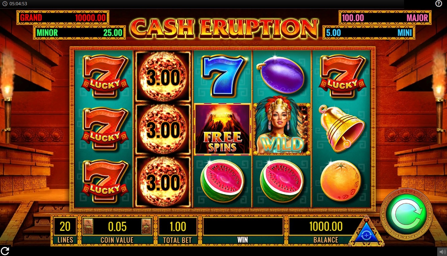 Cash Eruption