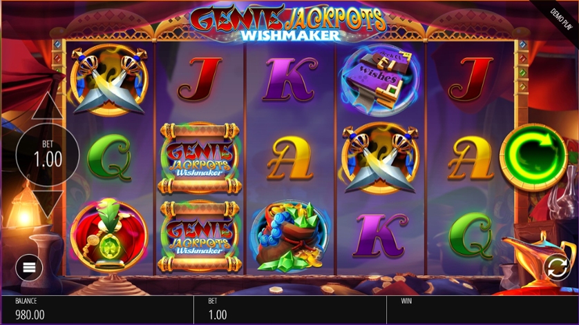 Genie Jackpots Wishmaker