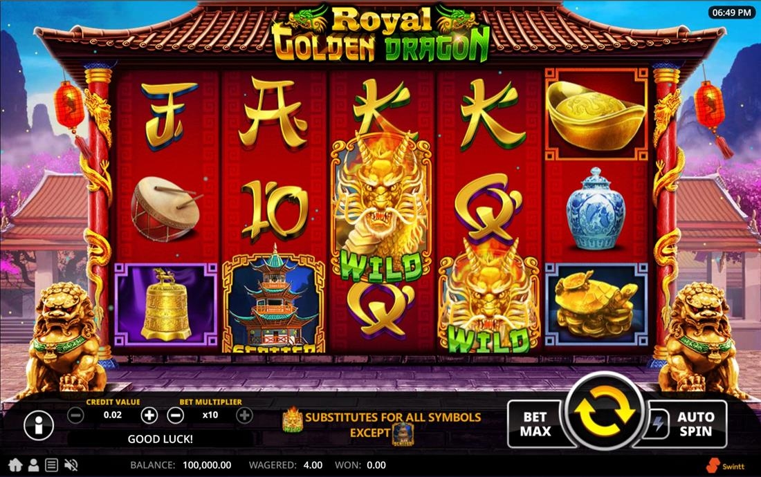 Royal Golden Dragon