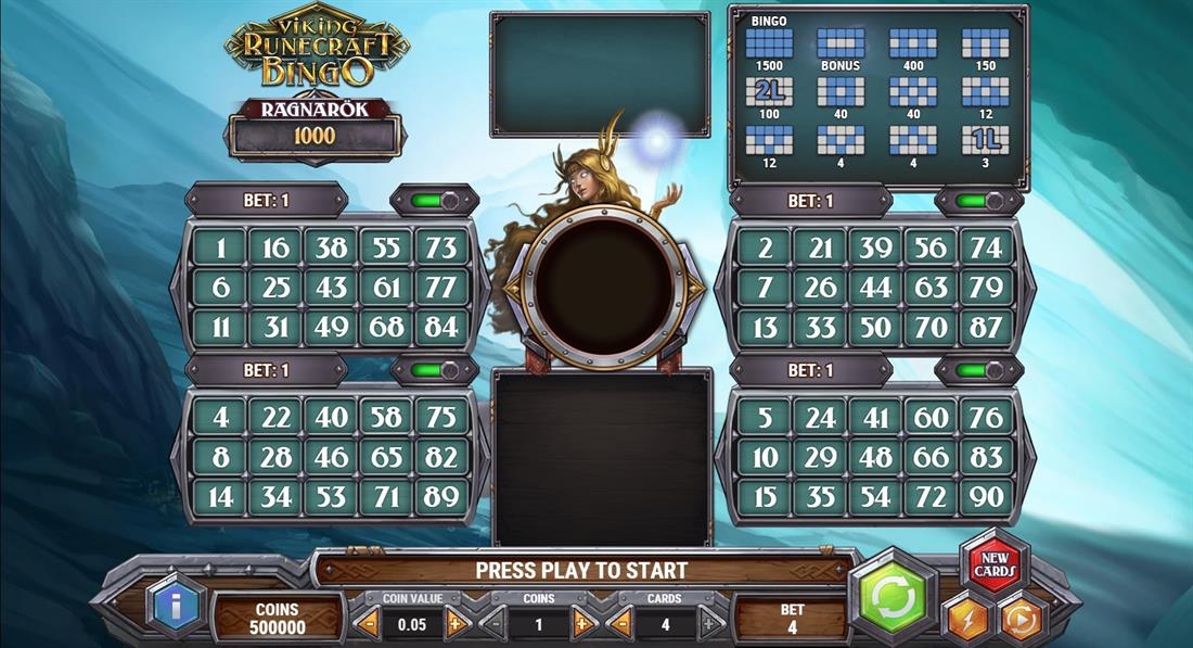 Viking Runecraft Bingo