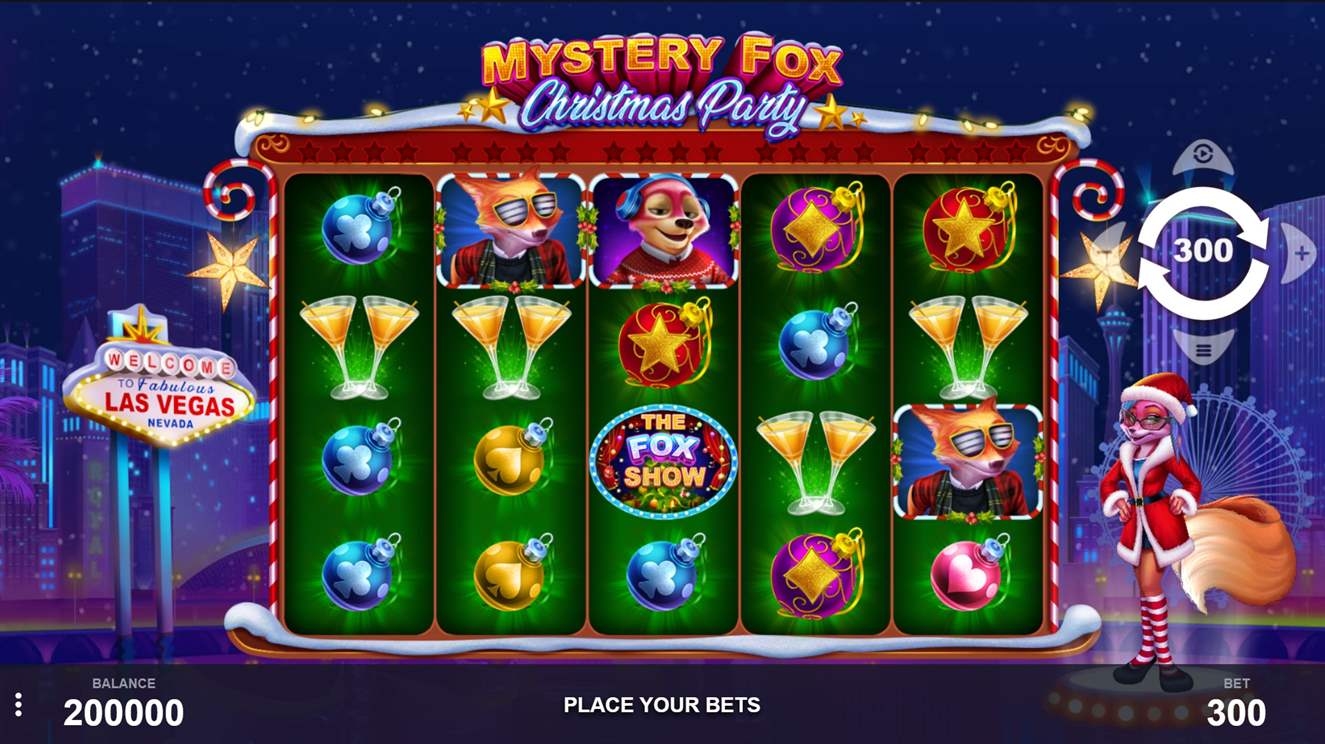 Mystery Fox Christmas Party
