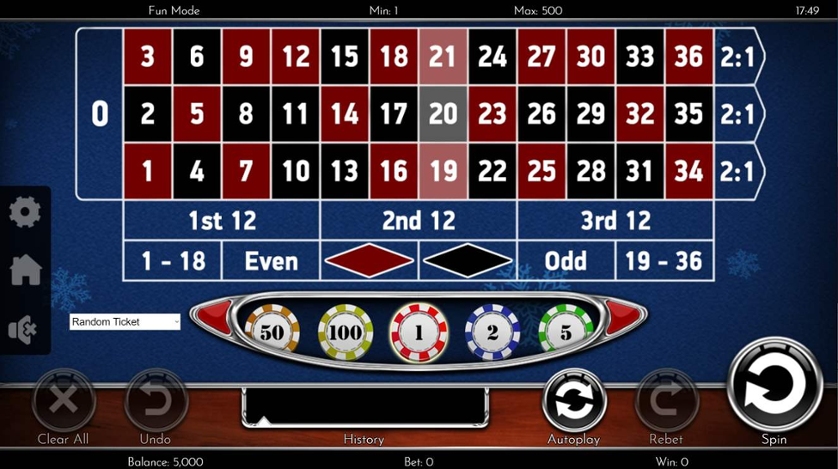 European Roulette - Christmas Edition