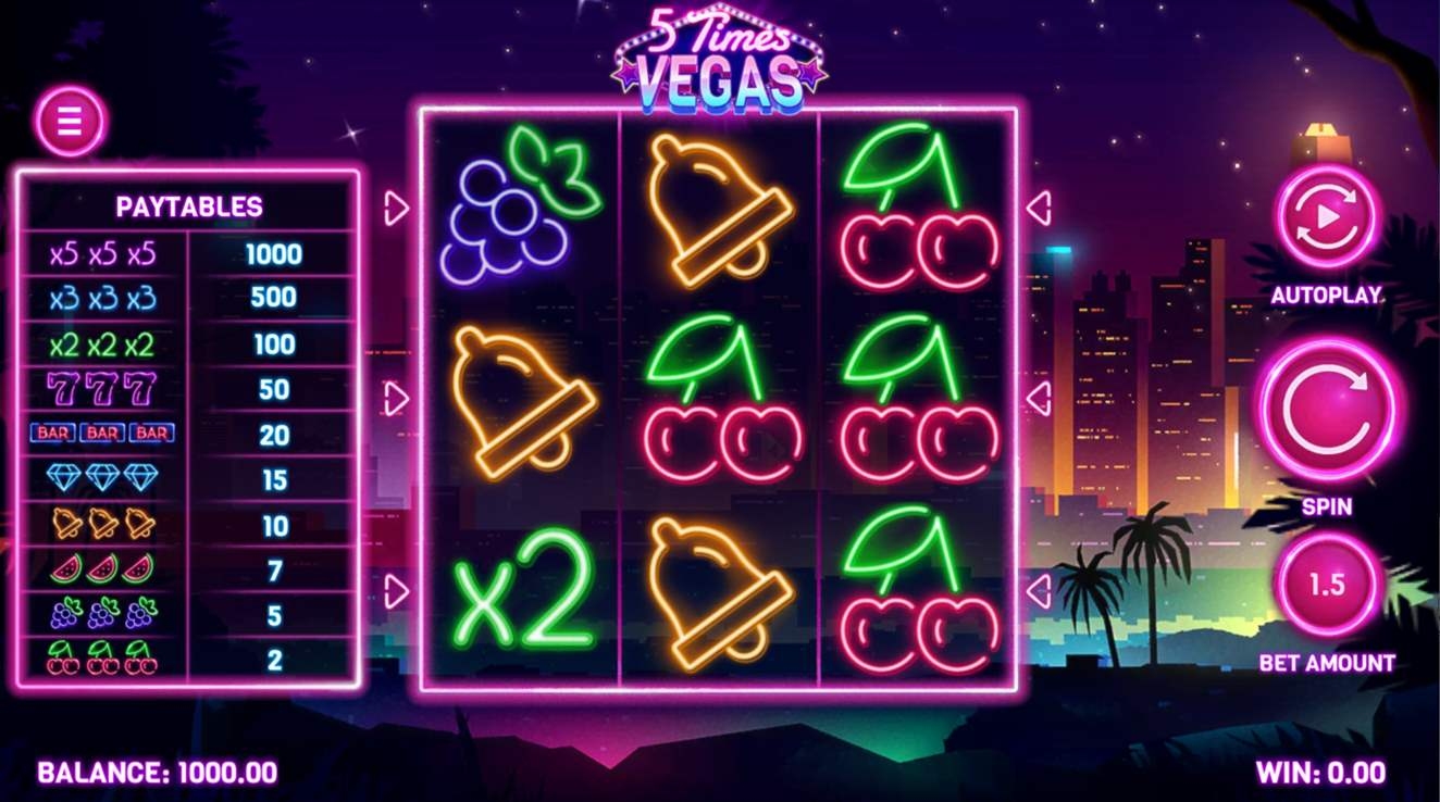 5 Times Vegas