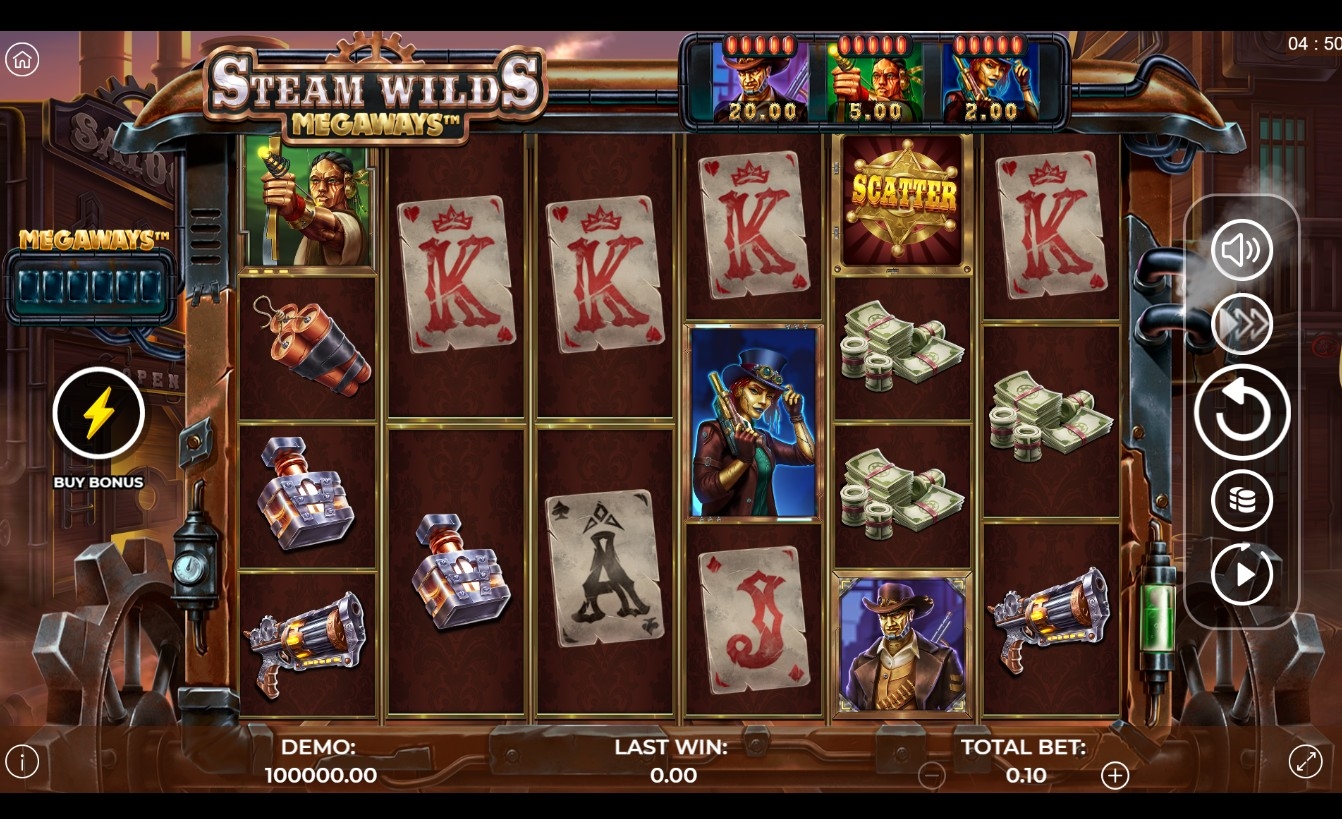 Steam Wilds Megaways