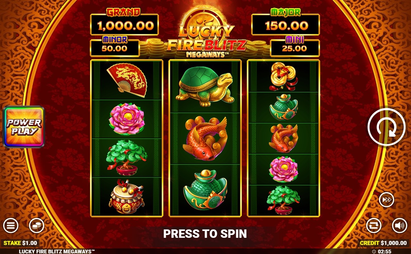 Lucky Fire Blitz Megaways