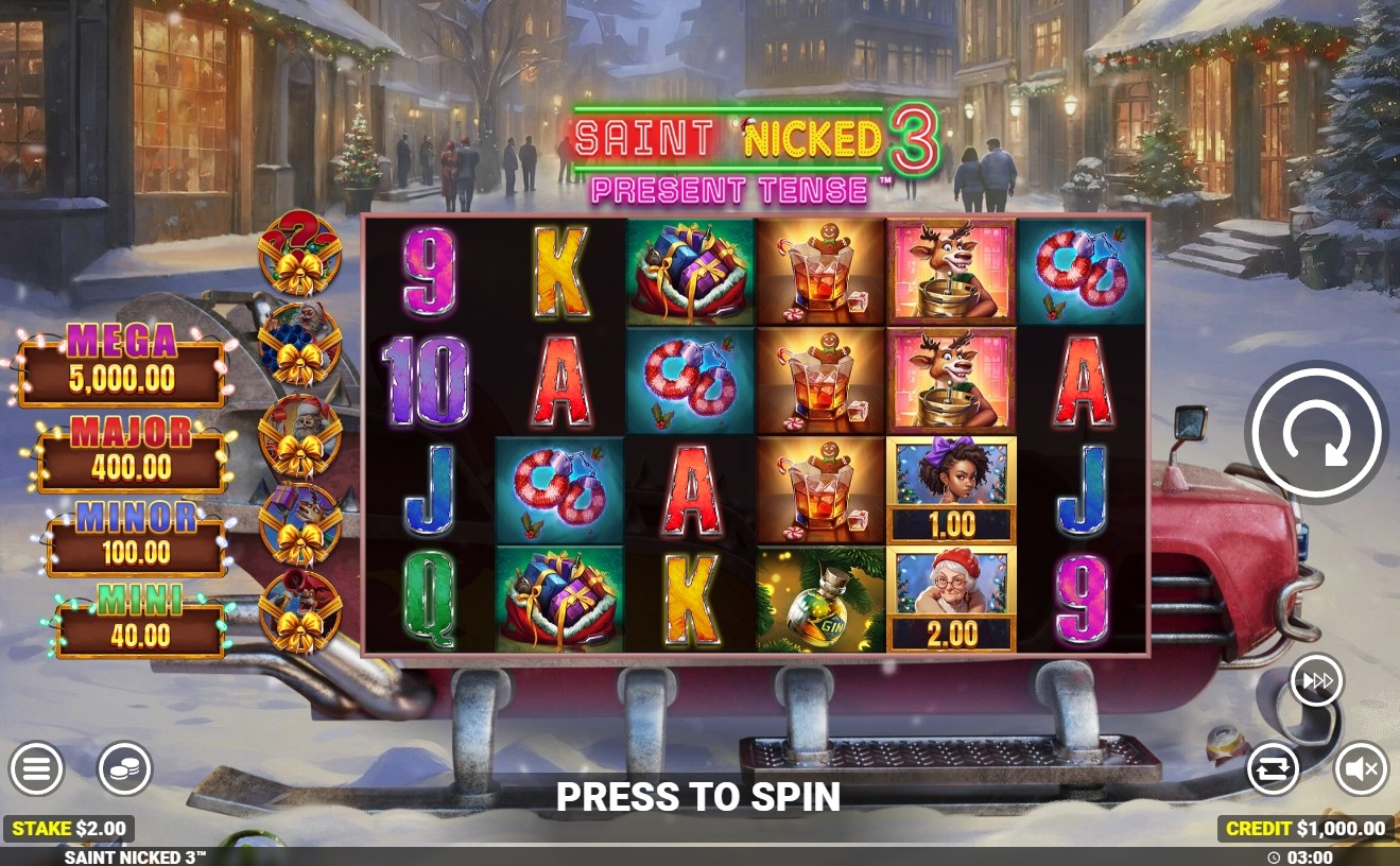 Saint Nicked 3 Present Tense