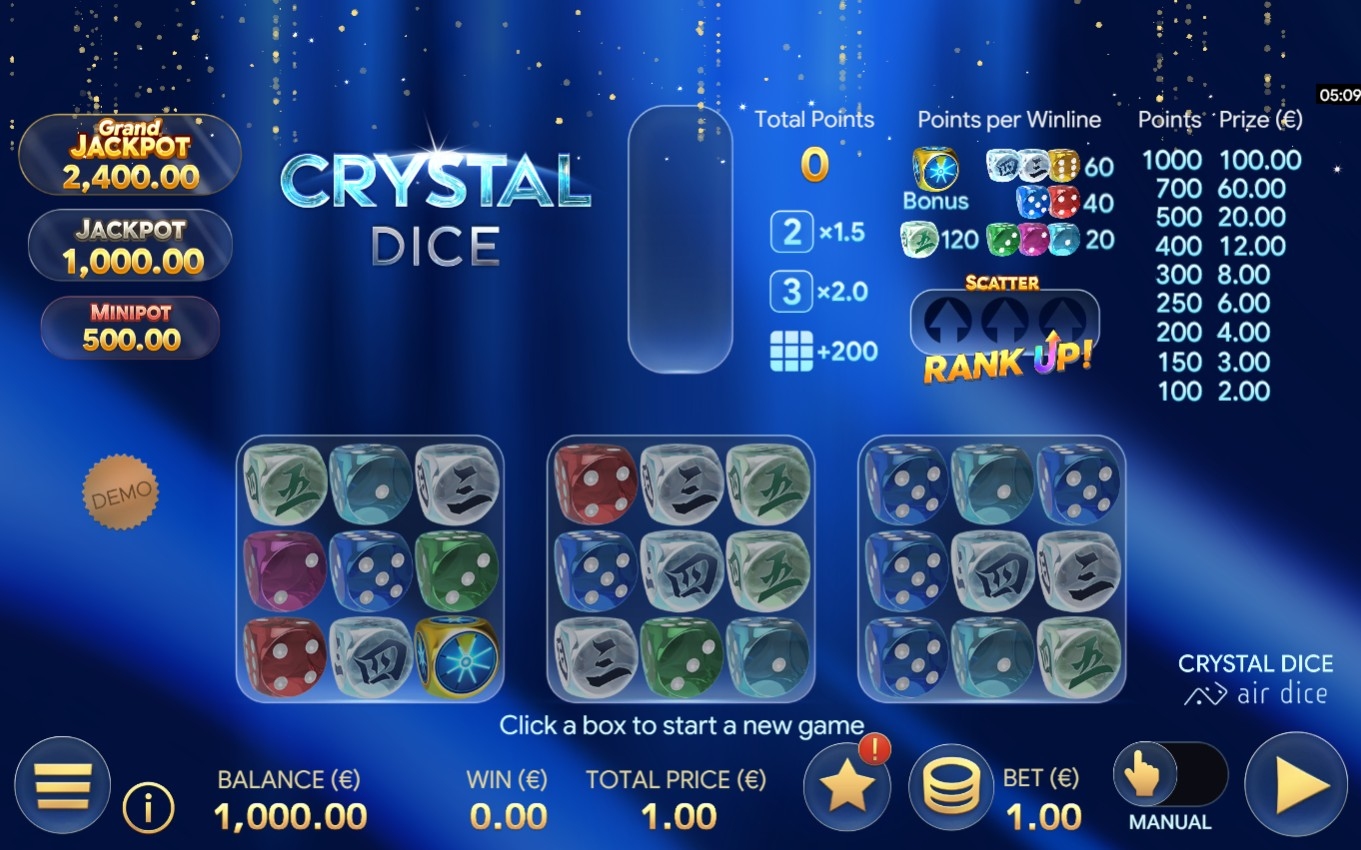 Crystal Dice