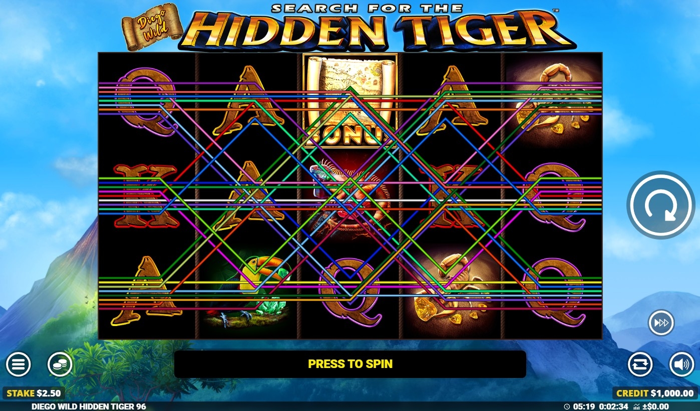 Diego Wild Search for the Hidden Tiger