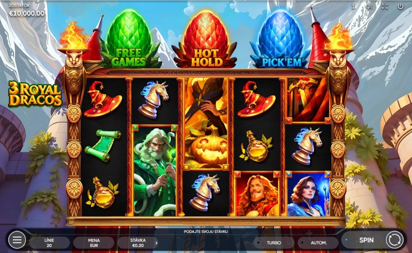 3 Royal Dracos