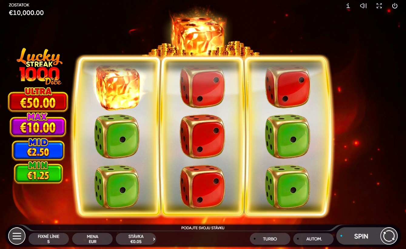 Lucky Streak 1000 Dice