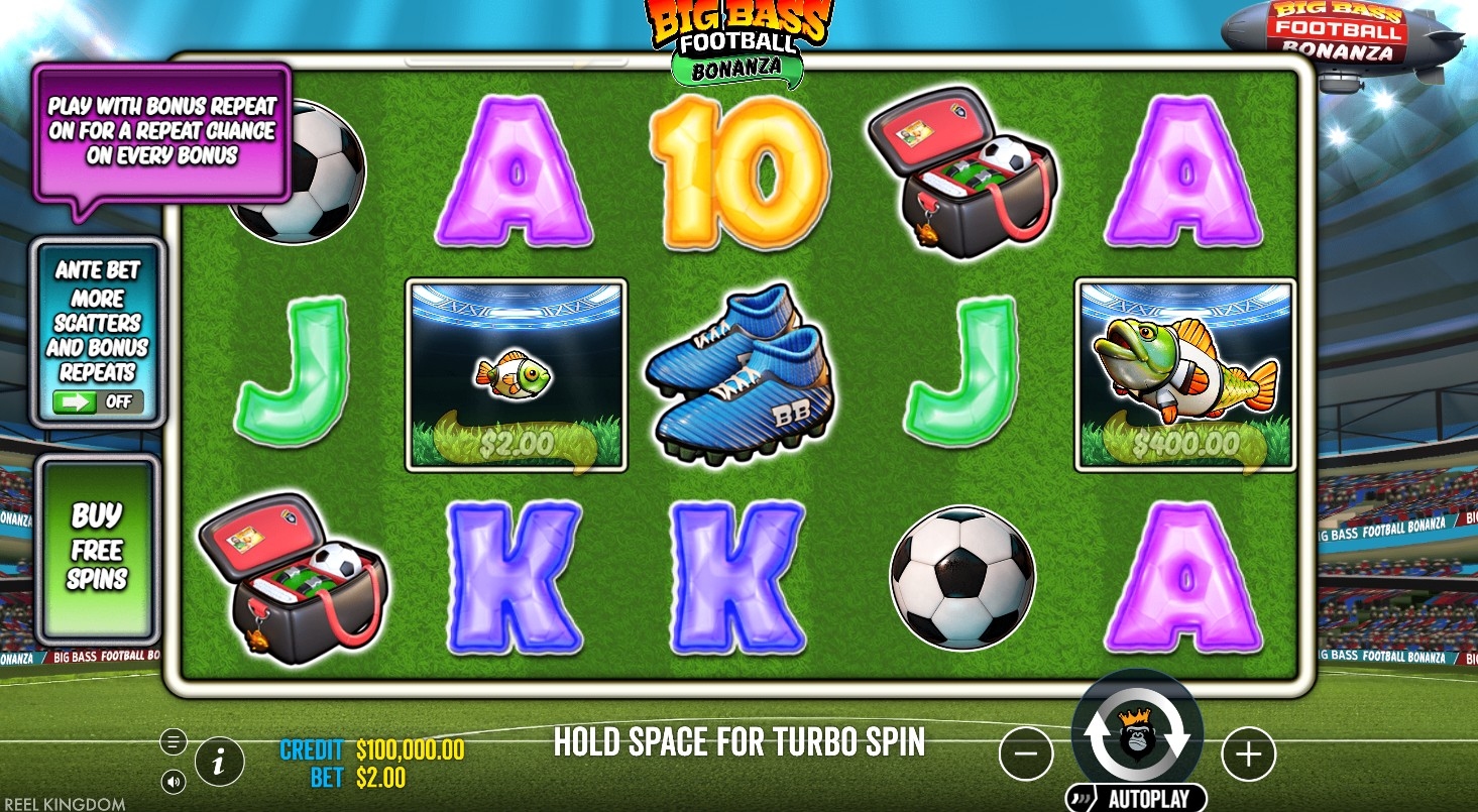 Big Bass Football Bonanza