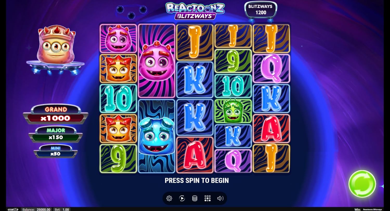 Reactoonz Blitzways