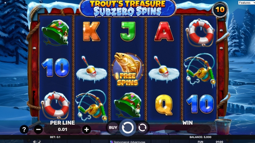 Trout's Treasure Subzero Spins