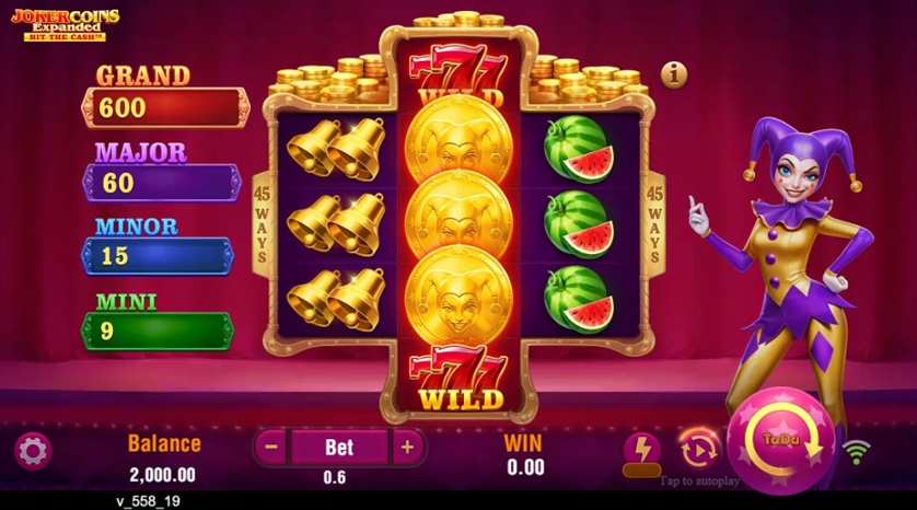 Joker Coins Expanded Hit the Cash
