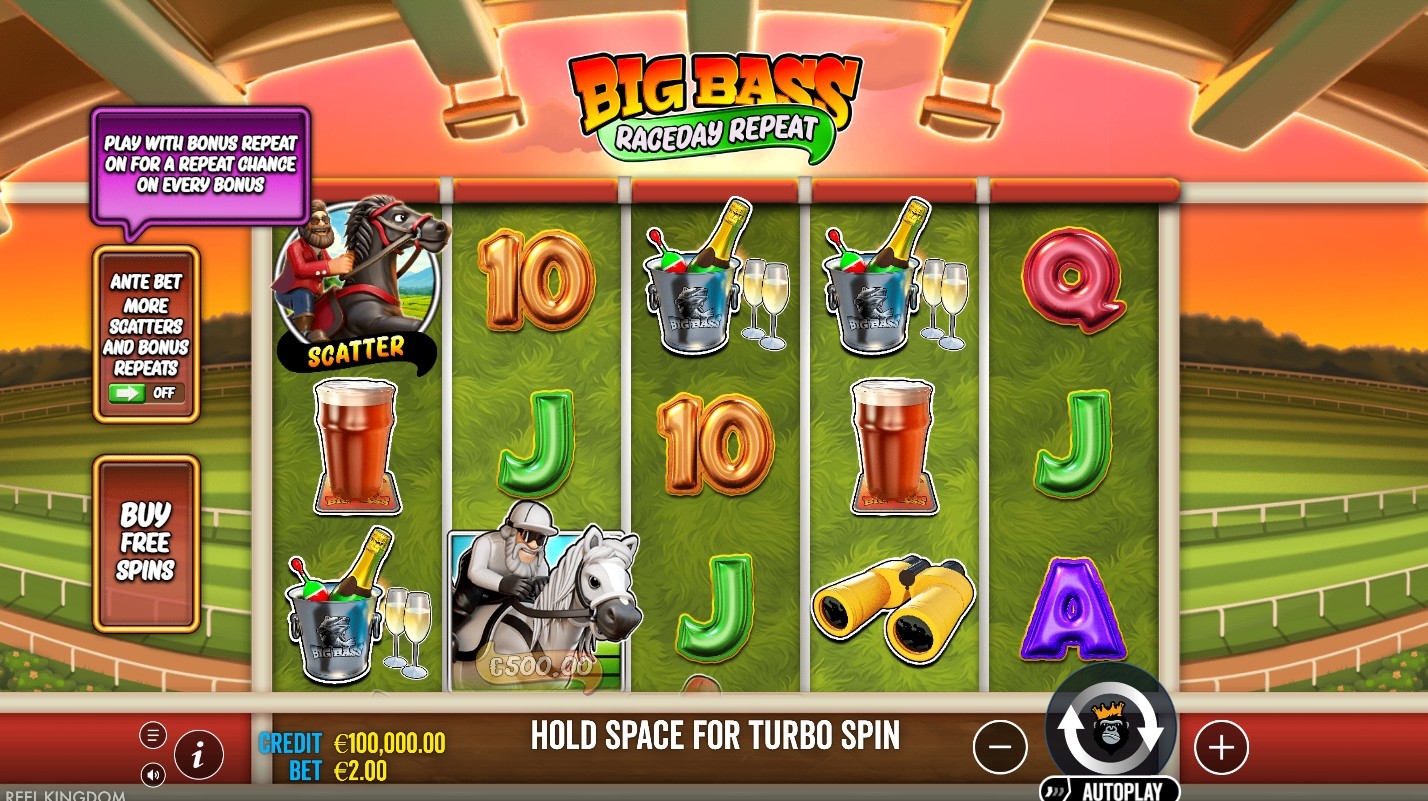 Big Bass Raceday Repeat