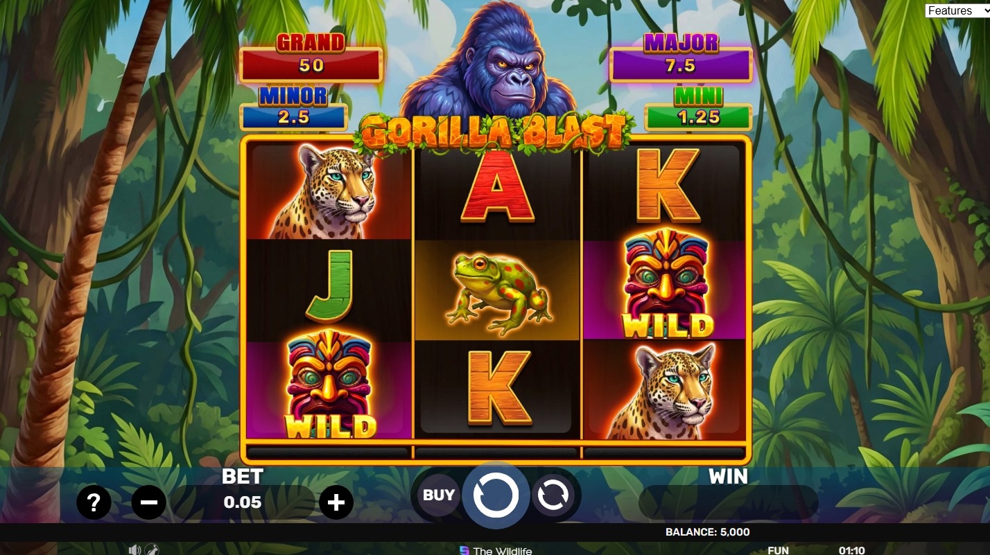 Gorilla Blast - Hold & Hit 3x3