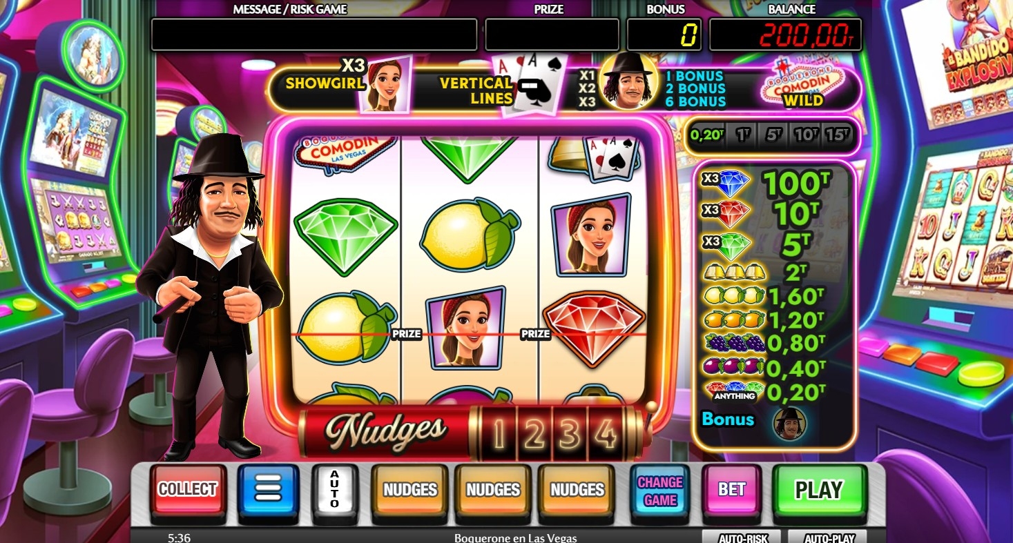 Ricardo Boquerone en Las Vegas