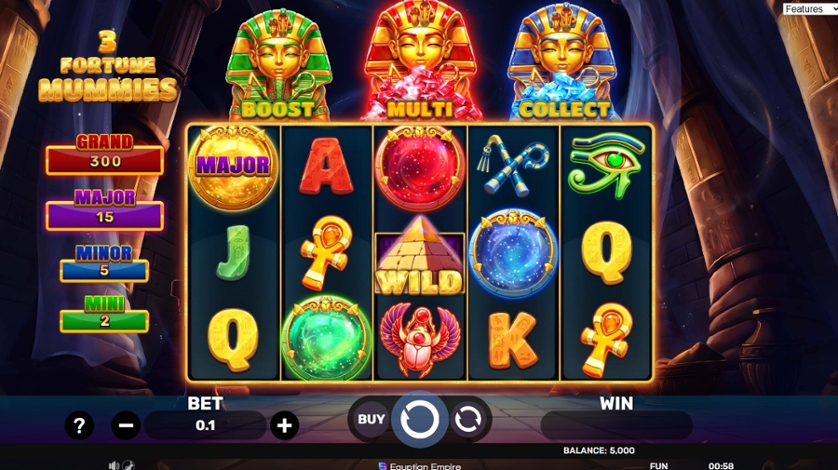 3 Fortune Mummies