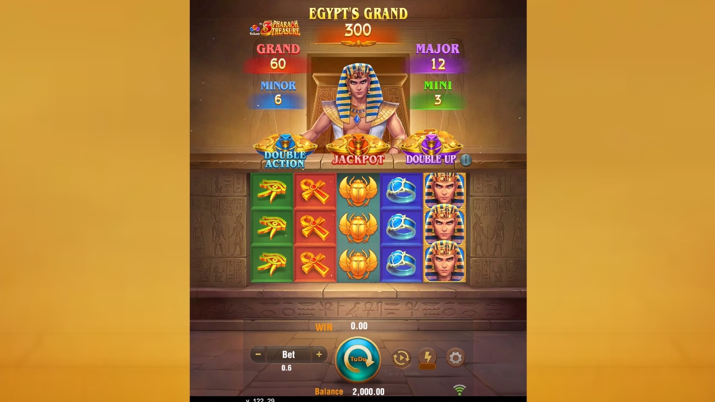 3 Pharaoh Treasure