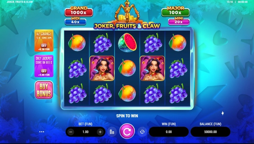 Joker, Fruits & Claw