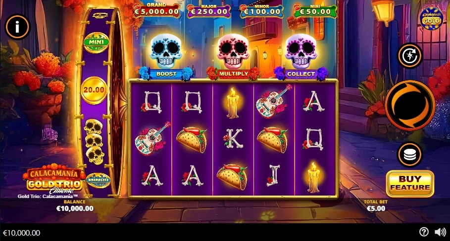Gold Trio: Calacamania