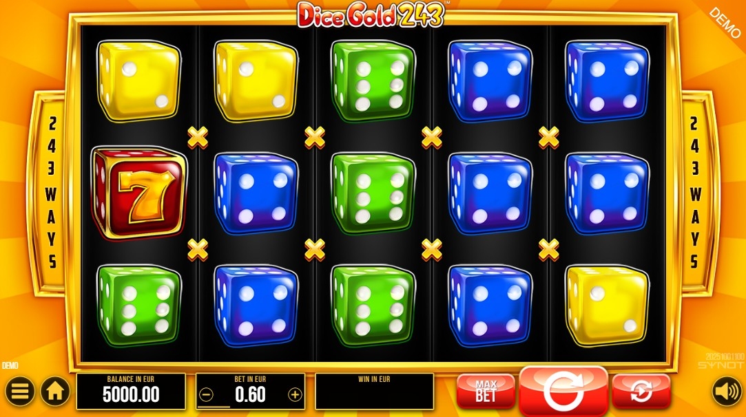 Dice Gold 243