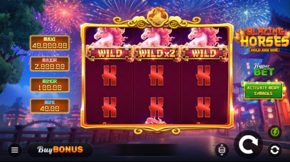 Blazing Horses