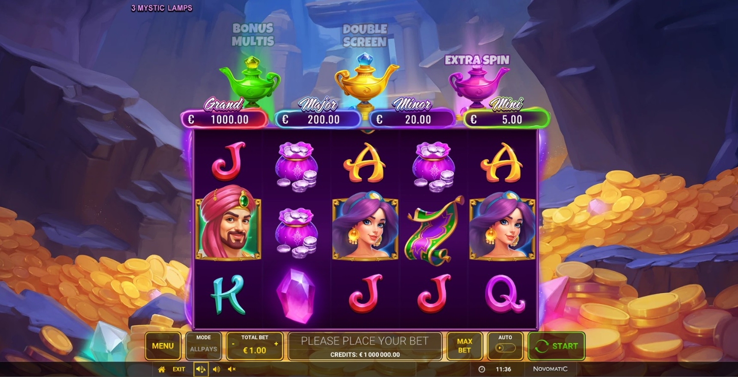 3 Mystic Lamps