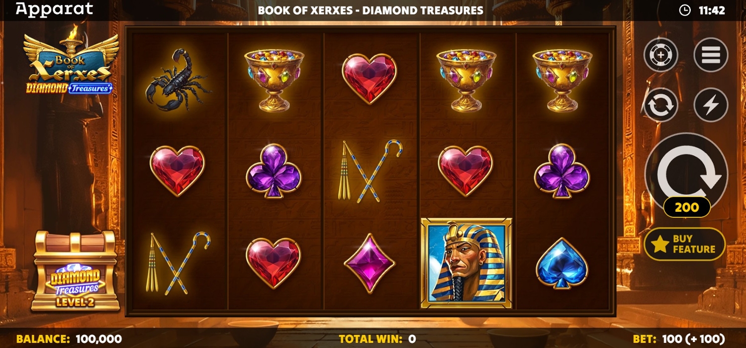 Book of Xerxes Diamond Treasures