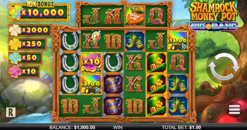 Shamrock Money Pot Big Bang