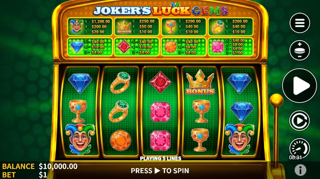 Joker's Luck Gems