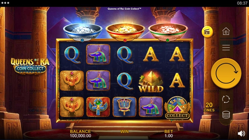Queens of Ra Coin Collect King Millions