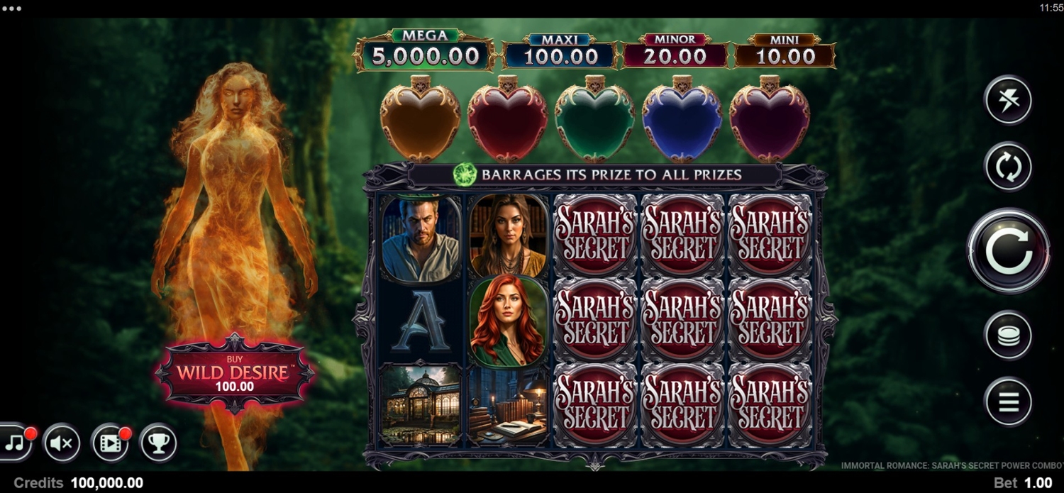 Immortal Romance Sarah’s Secret