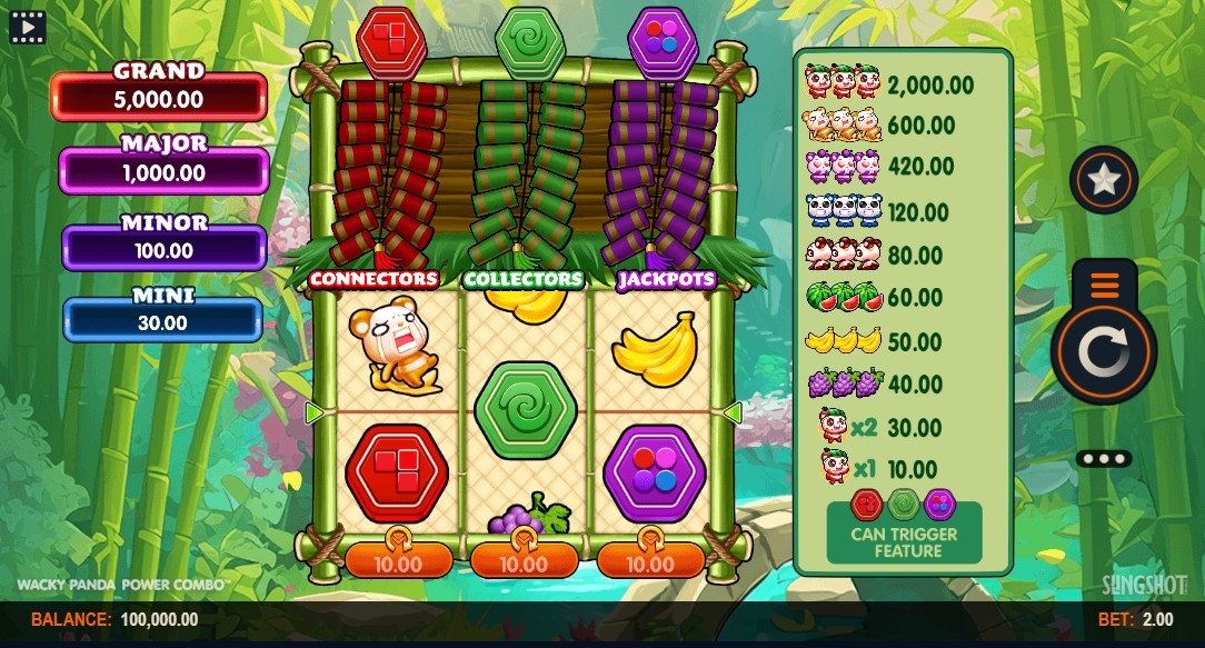 Wacky Panda Power Combo