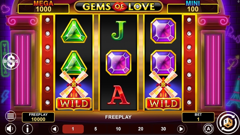 Gems of Love Hold & Win