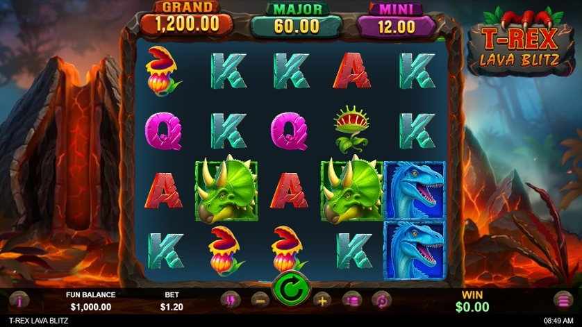 T-Rex Lava Blitz